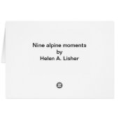 Nine alpine moments (Back Horizontal)
