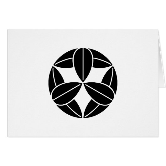 Nine bamboo leaves cards (Front Horizontal)