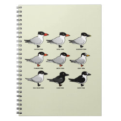 Nine Terns Photo Notebook (6.5