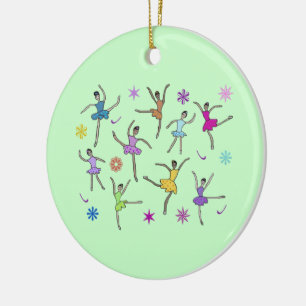 Nine Ladies Dancing Ornament