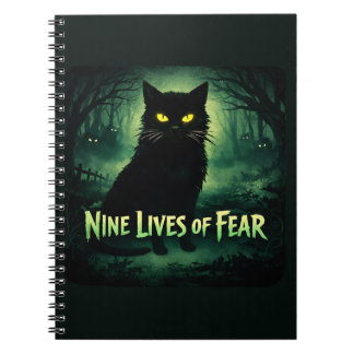 Nine Lives of Fear – Black Cat Notebook