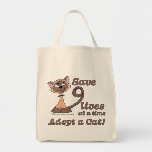 Nine Lives Tote Bag