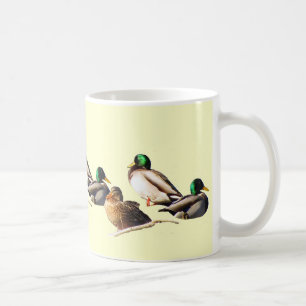 Nine Mallard Ducks Coffee Mug