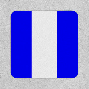 nine maritime nautical alphabet number symbol flag patch