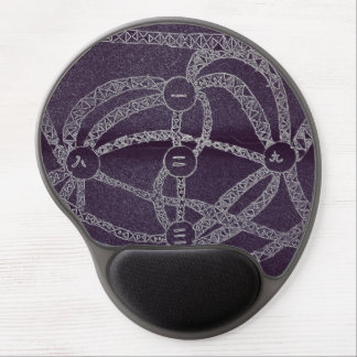 Nine moon in the dark world gel mouse pad
