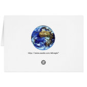 Nine planets in solar system cards (Back Horizontal)