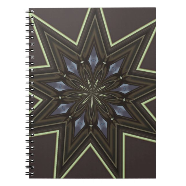 Nine Pointed Star Notebook (Front)