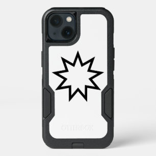 Nine-Pointed Star (Symbol of the Bahai Faith) iPhone 13 Case