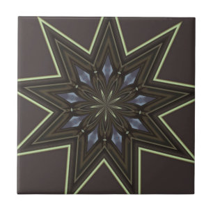 Nine Pointed Star Tile