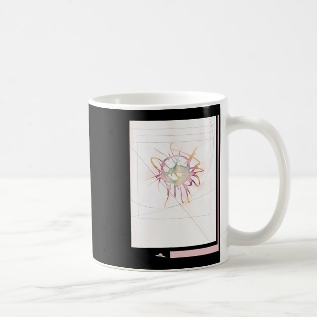 Nine Sticker  Coffee Mug (Right)