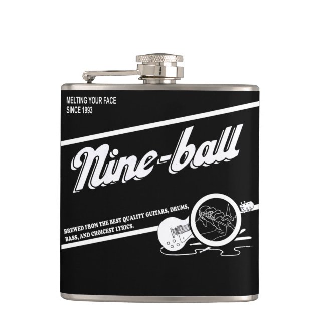 Nineball Flask (Front)