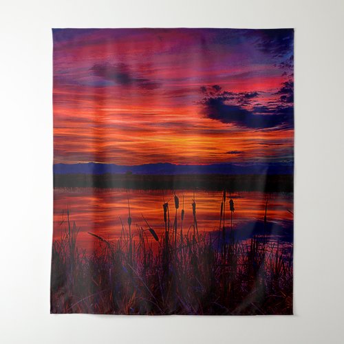 Ninepipe NWR Large Tapestry