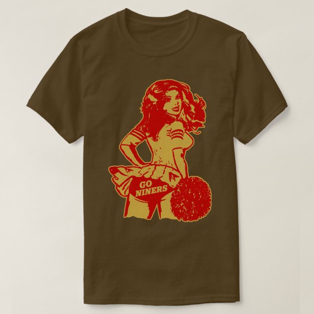 NINERS Cheerleader T-Shirt (Design Front)