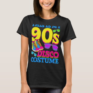 Nineties Disco Costume Party Music Retro 90s T-Shirt