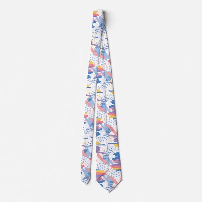 Nineties Retro Tie, Vintage Neck Tie (Back)