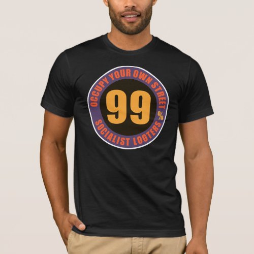 Ninety Nine Percent Socialist Looters T_Shirt