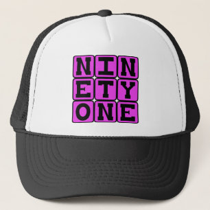 Ninety One, Number 91 Trucker Hat