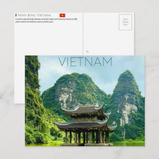 Ninh Binh, Vietnam Travel Postcard