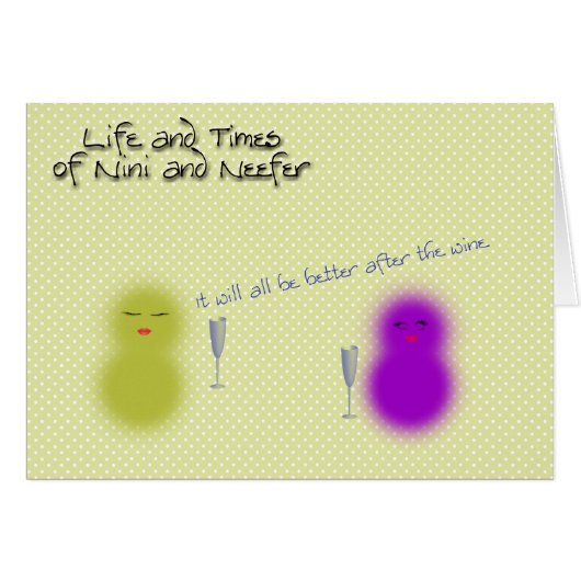 NiNi Neefer Wine Cards (Front Horizontal)