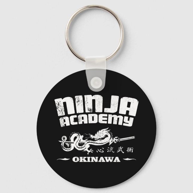 Ninja Academy Okinawa Kill Bill Keychain (Front)