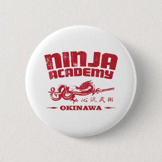Ninja Academy Okinawa Kill Bill Pinback Button