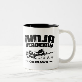 Ninja Academy Okinawa Kill Bill Two-Tone Coffee Mug