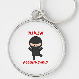 Ninja Accountant Keychain