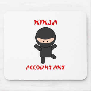 Ninja Accountant Mouse Pad