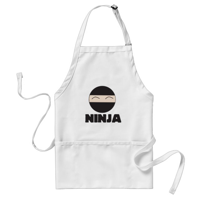 Ninja Adult Apron (Front)