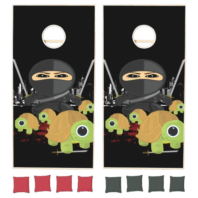 Ninja and Turtles Cornhole Set (Set)