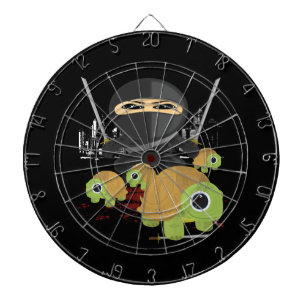Ninja and Turtles Dart Board