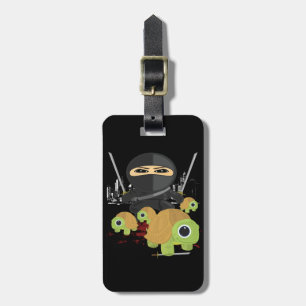 Ninja and Turtles Luggage Tag