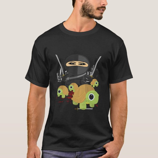 Ninja and Turtles T-Shirt (Front)