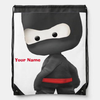 Ninja Backpack -drawstring