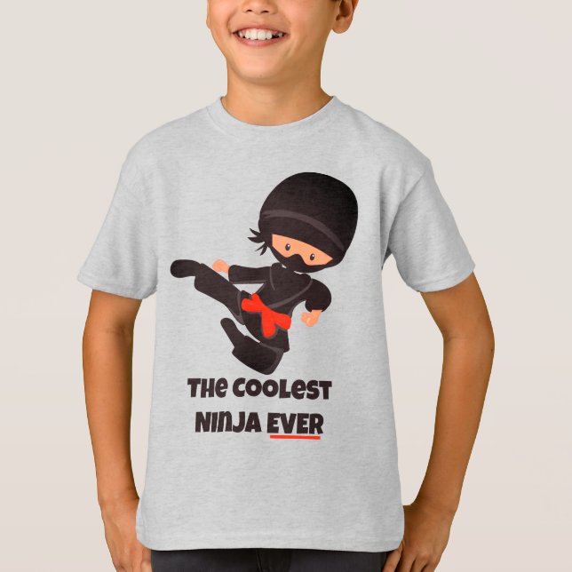 Ninja Basic Hanes Tagless ComfortSoft® T-Shirt (Front)