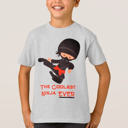 Ninja Basic Hanes Tagless ComfortSoft T_Shirt