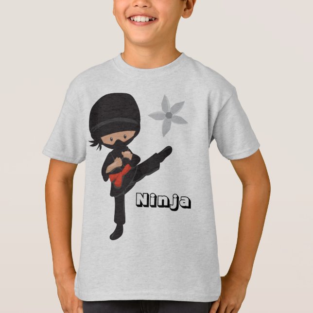 Ninja Basic Hanes Tagless ComfortSoft® T-Shirt (Front)