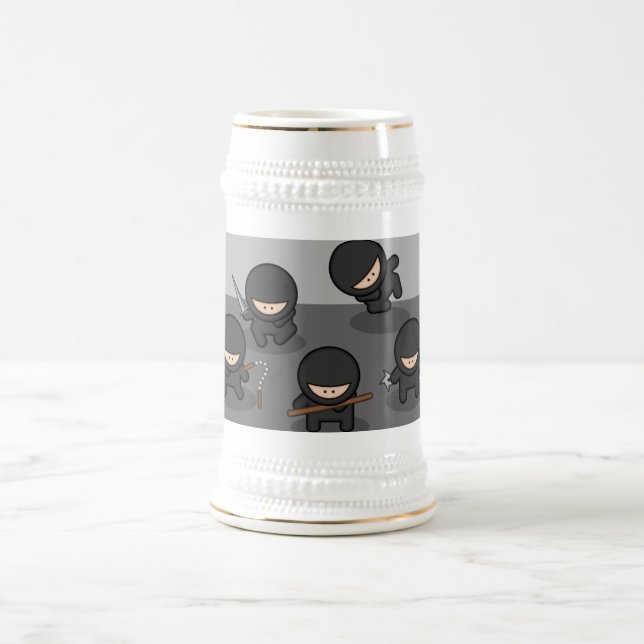 Ninja Beer Stein - KItchy Gift! (Center)