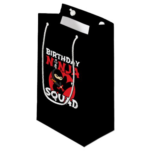 Ninja Birthday Party Theme _ Birthday Ninja Squad Small Gift Bag