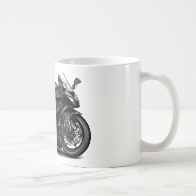 Ninja Black Bike Coffee Mug (Right)