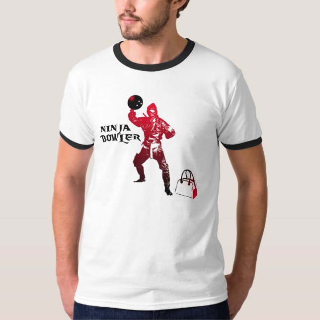 Ninja bowler T-Shirt (Front)