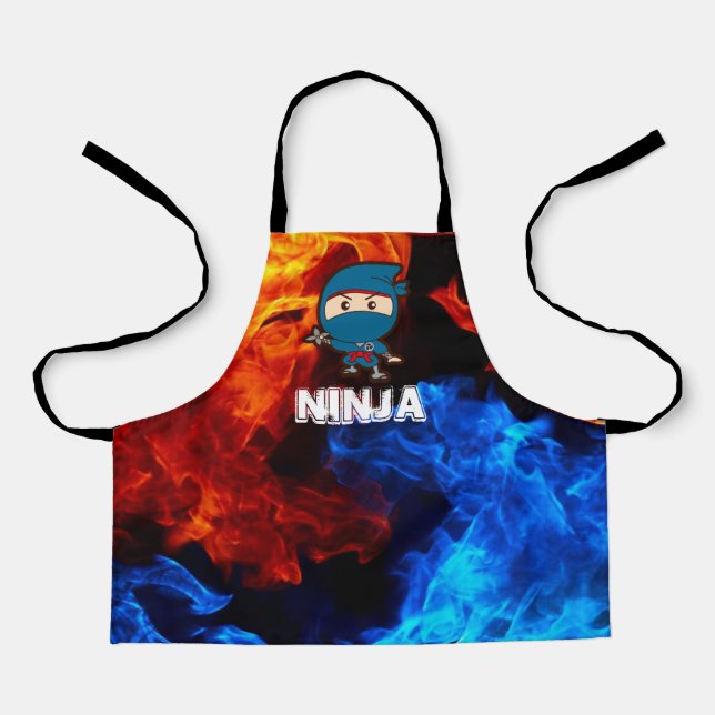 Ninja Boy Apron (Front)