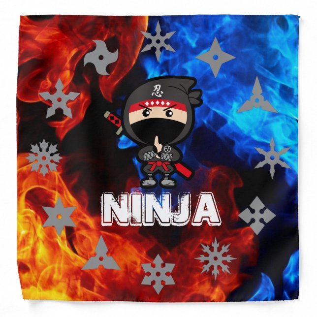 Ninja Boy Bandana (Front)