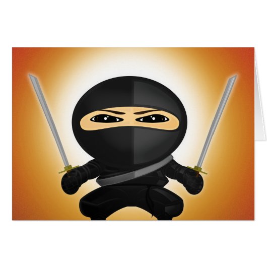 Ninja Boy Cards (Front Horizontal)