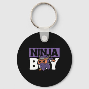 Ninja Boy Design Youth Karate And Ninja Keychain