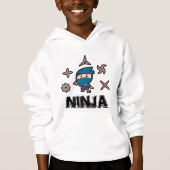 Ninja Boy Hoodie by Miyajiman at Zazzle