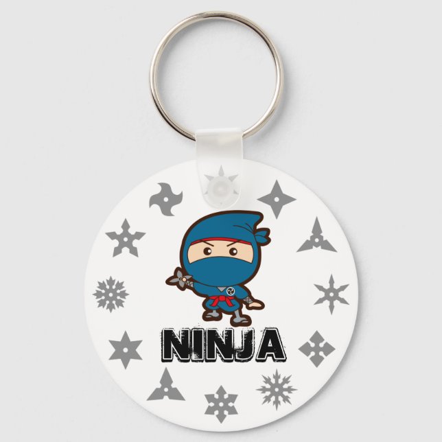 Ninja Boy Keychain (Front)