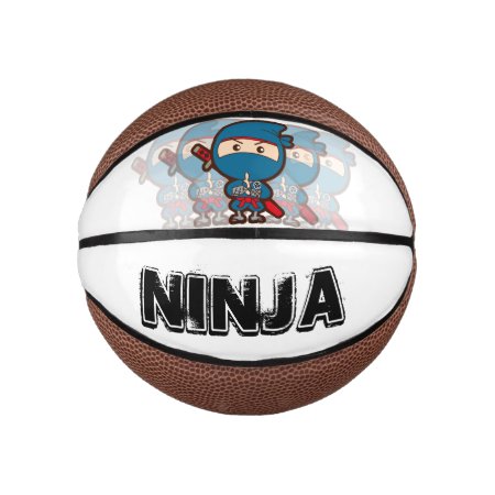 Ninja Boy Mini Basketball