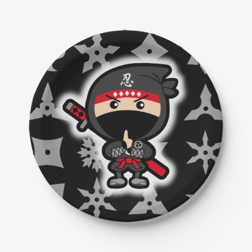 Ninja Boy Paper Plates