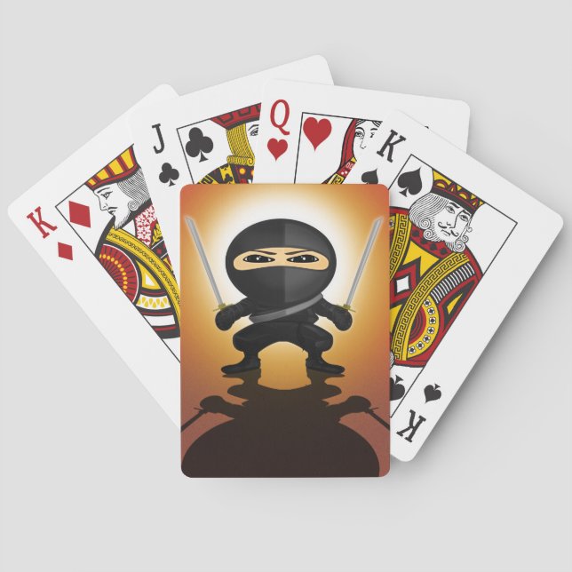 Ninja Boy Poker Cards (Back)